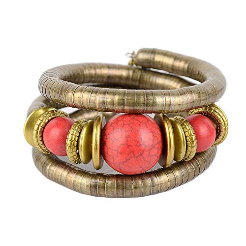 HENGYID African Handmade Tribal Beaded Ethnic Rope Bracelet, Ideal for Everyday Wear & Special Occasions (Style I)