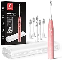 Vista 7 de Oclean Cepillo de dientes eléctrico para adultos, cepillo de dientes eléctrico con vida útil de batería de 150 días, cepillo de dientes sónico