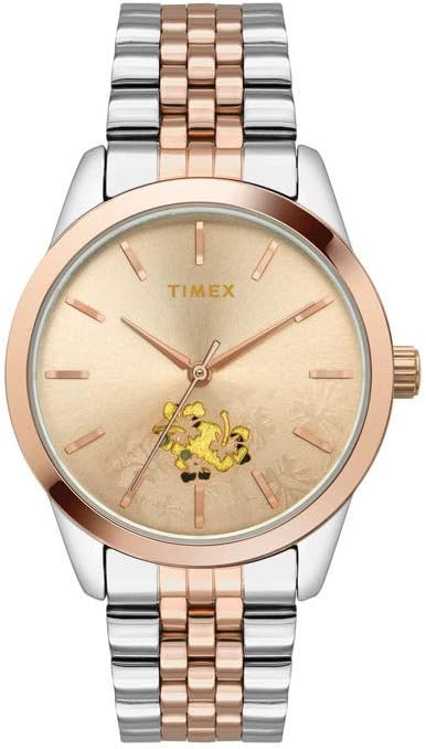 TIMEX Analog Watch for Women with Round Dial & Water Resistant Women's Wrist Watches