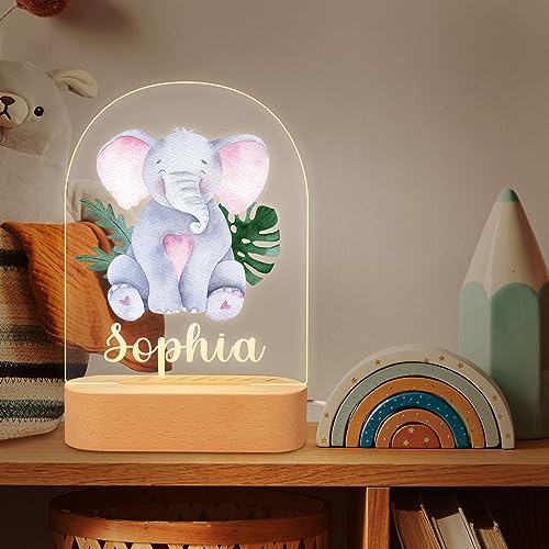 Personalized Night Light for Kids Custom Name Night Light Personalized