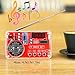 Gikfun Portable FM Radio DIY Kit, Soldering Practice Projects FM 87-108MHz with LED Display Headphone Jack Automatic Station Search Suitable for School Hobby Group Education Creative EK1998