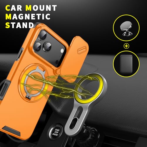 Coque iPhone 14 Pro Max robuste avec anneau magnétique et finition premium - 5