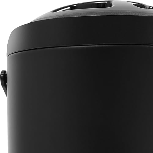 Miniatura 9 de Dispensador de bebidas aislado de acero inoxidable de 8 L, contenedor de bebidas aislado con boquilla, dispensador de bebidas frías y calientes para