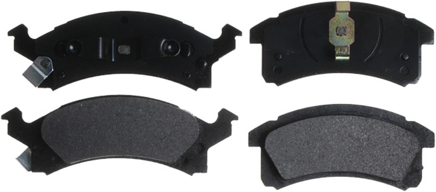 ACDelco Silver 14D506M (19286041) Semi-Metallic Front Disc Brake Pad Set with Wear Sensor