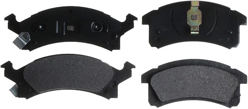 Silver 14D506M (19286041) Semi-Metallic Front Disc Brake Pad Set with Wear Sensor