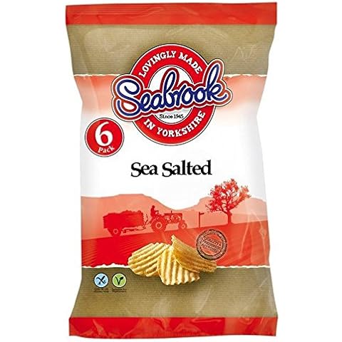 Seabrook Sea Salt Crisps Multipack of 6 Cover