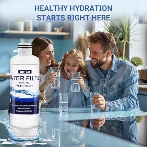 Image of Water Filter for Samsung RF23BB8600QLAA / RF30BB6600QLAA / RF30BB660012AA / RF30BB6200QLAA / RF29BB8600QLAA /RF29BB860012AA / RF30BB620012AA Refrigerator Replacement -3PCS