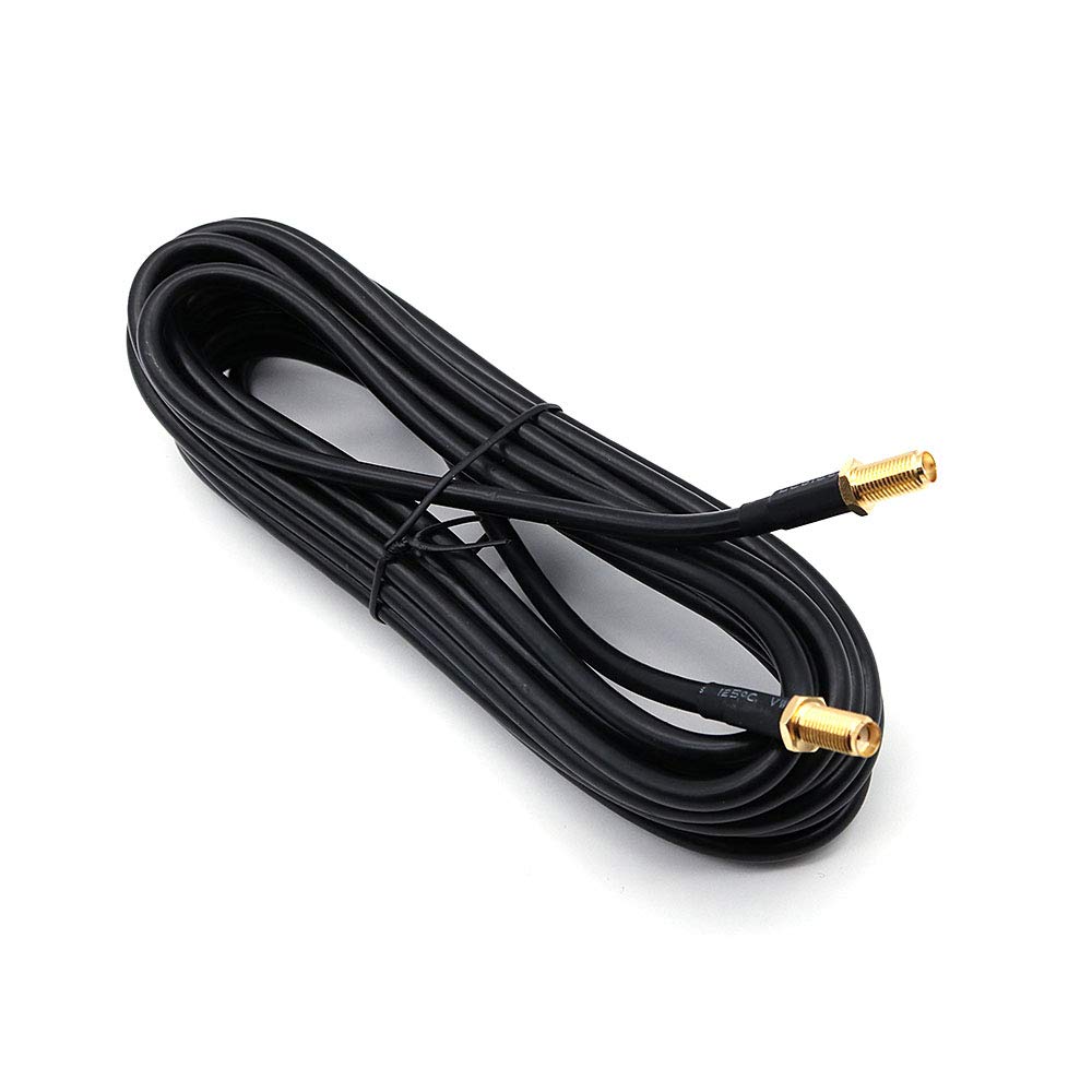 Cavo Coassiale Cavo Prolunga Coassiale 3m SMA Maschio A N Maschio - 50 Ohm Per Antenna WiFi, GPS, Ripetitore Cavo Coassiale 50 Ohm Bassa Perdita 3 Metri