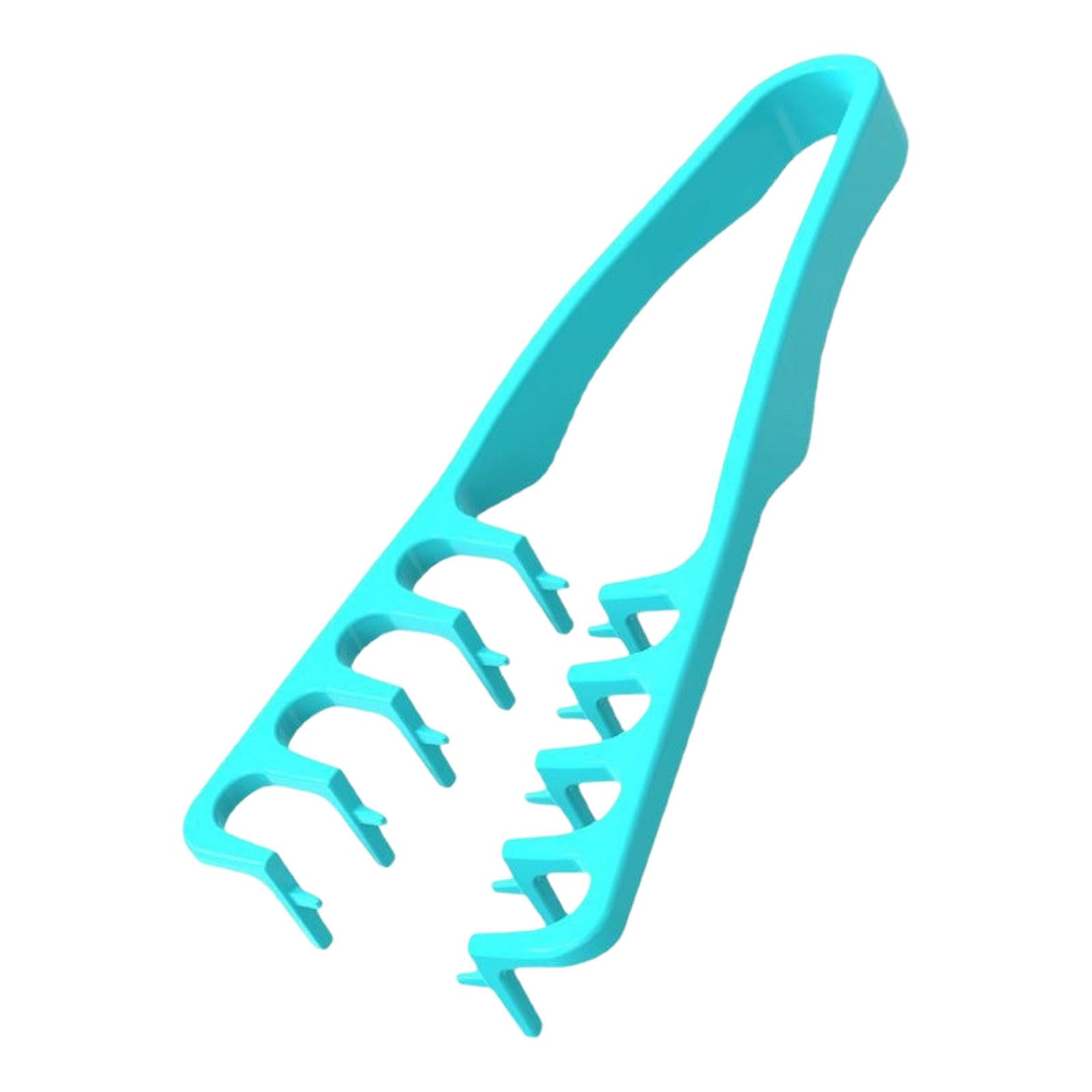 Styling Kamm mit Textur Comb, Volumizing Wide-Tooth Hair Styling Comb, Großzahnkamm Haarstyling-Kamm mit Breiten Zähnen, Roots Volume Tool, für Bangs Seam Grooming, Nahtpflege Haarbürste (Blue)