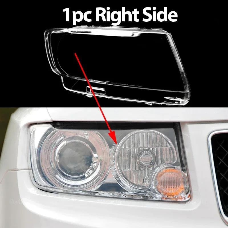 Phare terni solution : coque transparente droite pour Jeep Compass MK49 Facelift 2011-2014