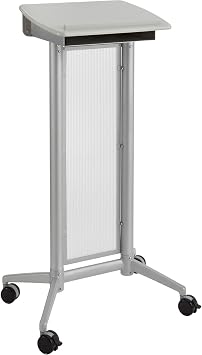 Safco 8912GR Impromptu Lectern, Gray