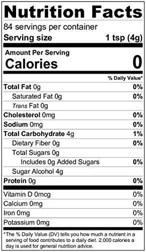 image for Erythritol Sweetener Granules by Kate Naturals. Perfect for Keto, Low 