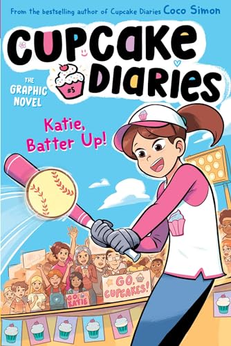 Katie, Batter Up! The Graphic Novel (Cupcake Diaries: The Graphic Novel) (English Edition)のサムネイル