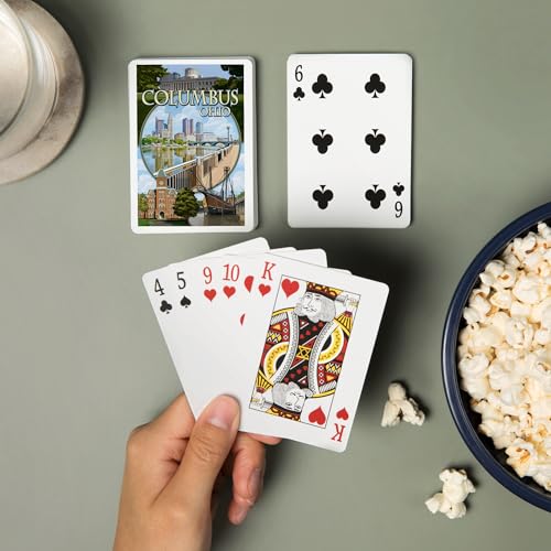 Baraja de naipes tamaño póker de 52 cartas miniatura 2