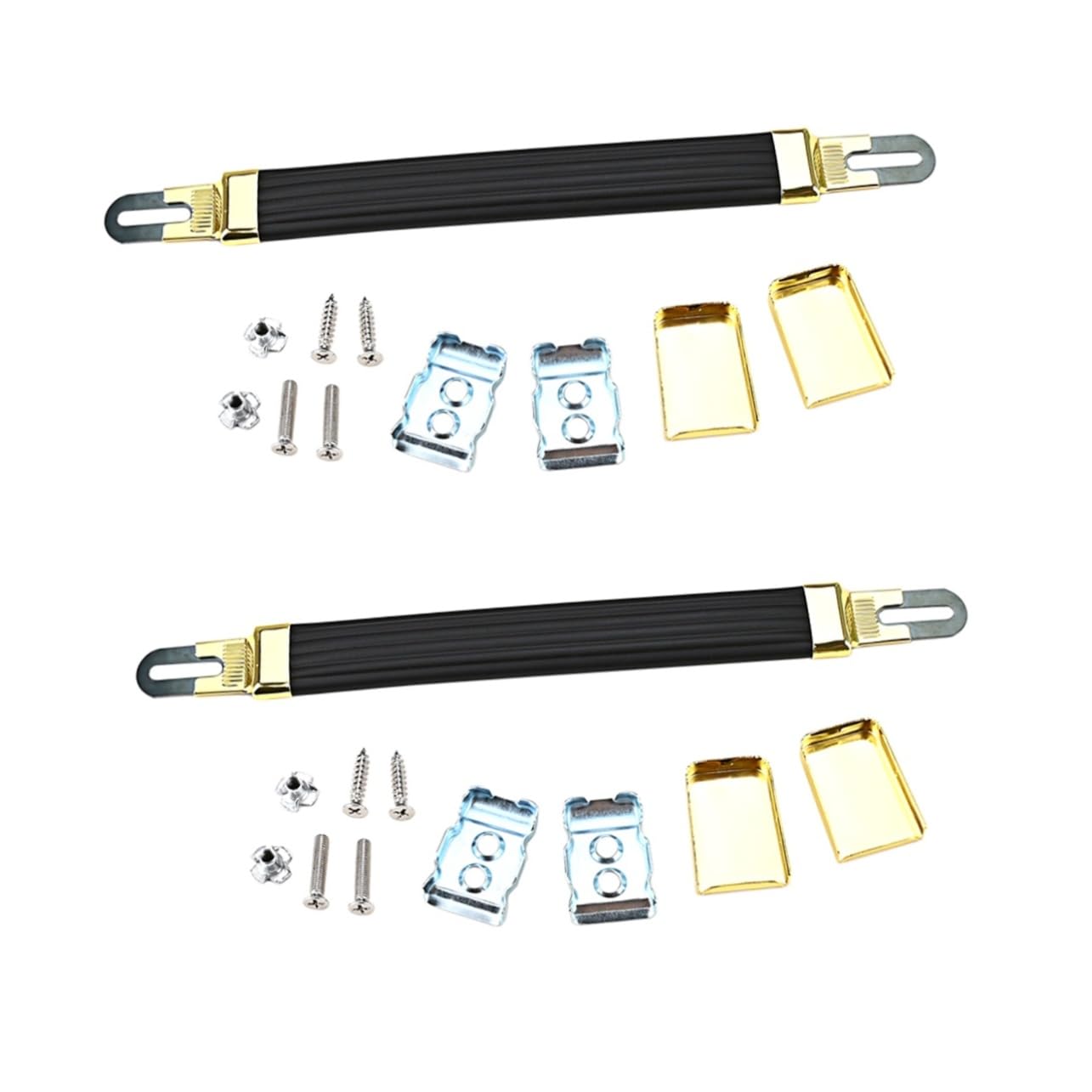 HOMOCONO 2sets Handle Speaker Supplies Easy Install Modern Design for Various Speakers High-Grade Material Smooth Finish for Comfortable Handling