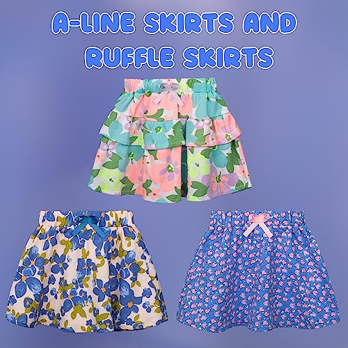 Big Elephant Toddler Girls Pull On Skirt, Girls Ruffle/A Line Scooter Skirts #TOP1