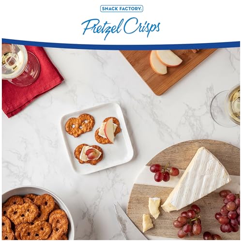 Snack Factory Pretzel Crisps, Cinnamon Sugar, 7.2 Oz Bag