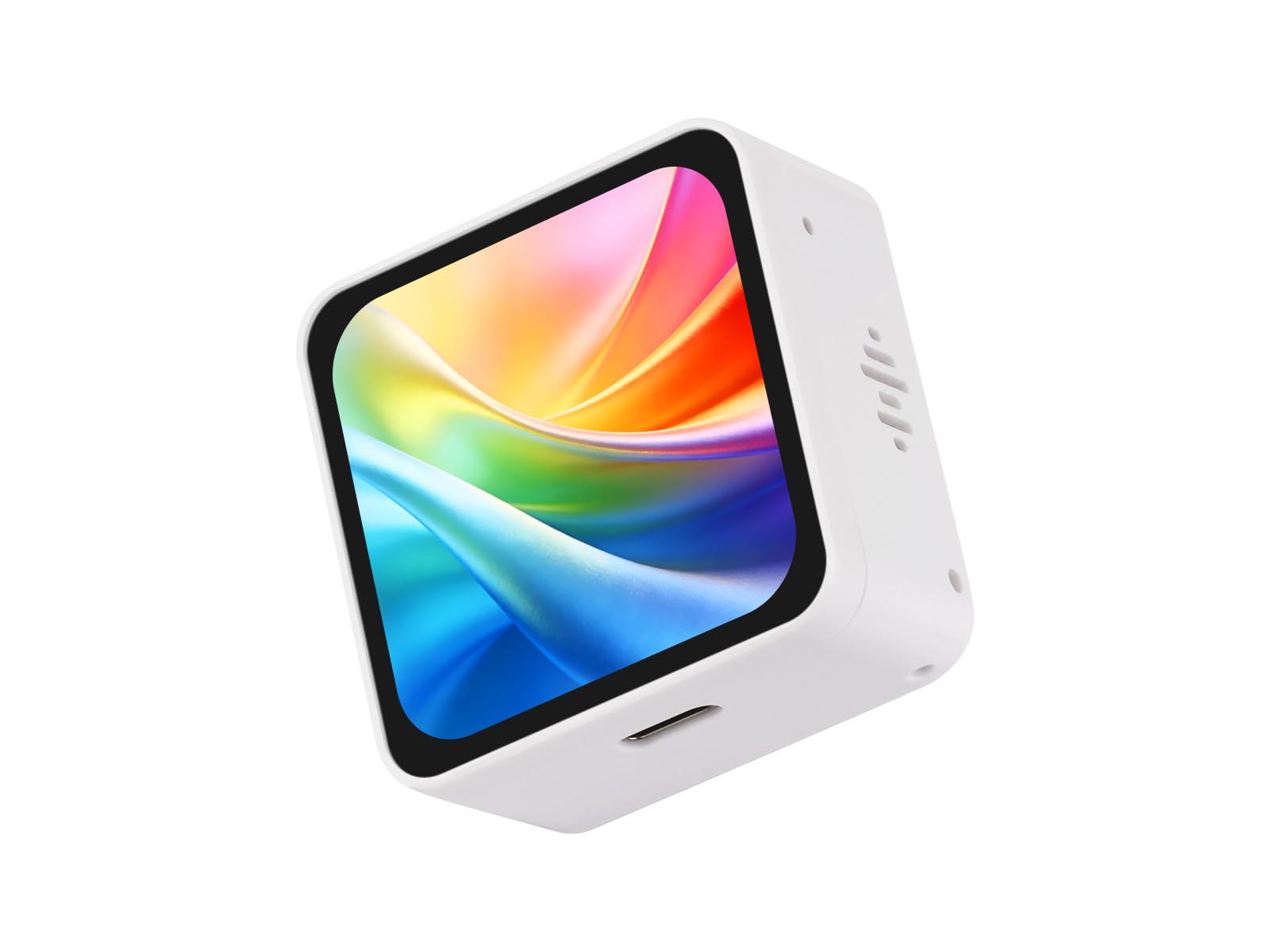 Waveshare ESP32-S3 2.16inch AMOLED Display Development Board, 480 x 480 Resolution, 16.7M Color, Supports Dual Microphones, 2.4GHz Wi-FI and BLE 5, No Batt