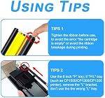 Compatible with Canon Selphy CP1500 CP1300 Ink and Paper KP-108IN KP108, 3 Color Ink +108 Sheets Photo Paper (4x6 inch) for Canon CP1500 CP1300 CP1200 CP1000 CP910 CP900 CP810 CP800 Printers