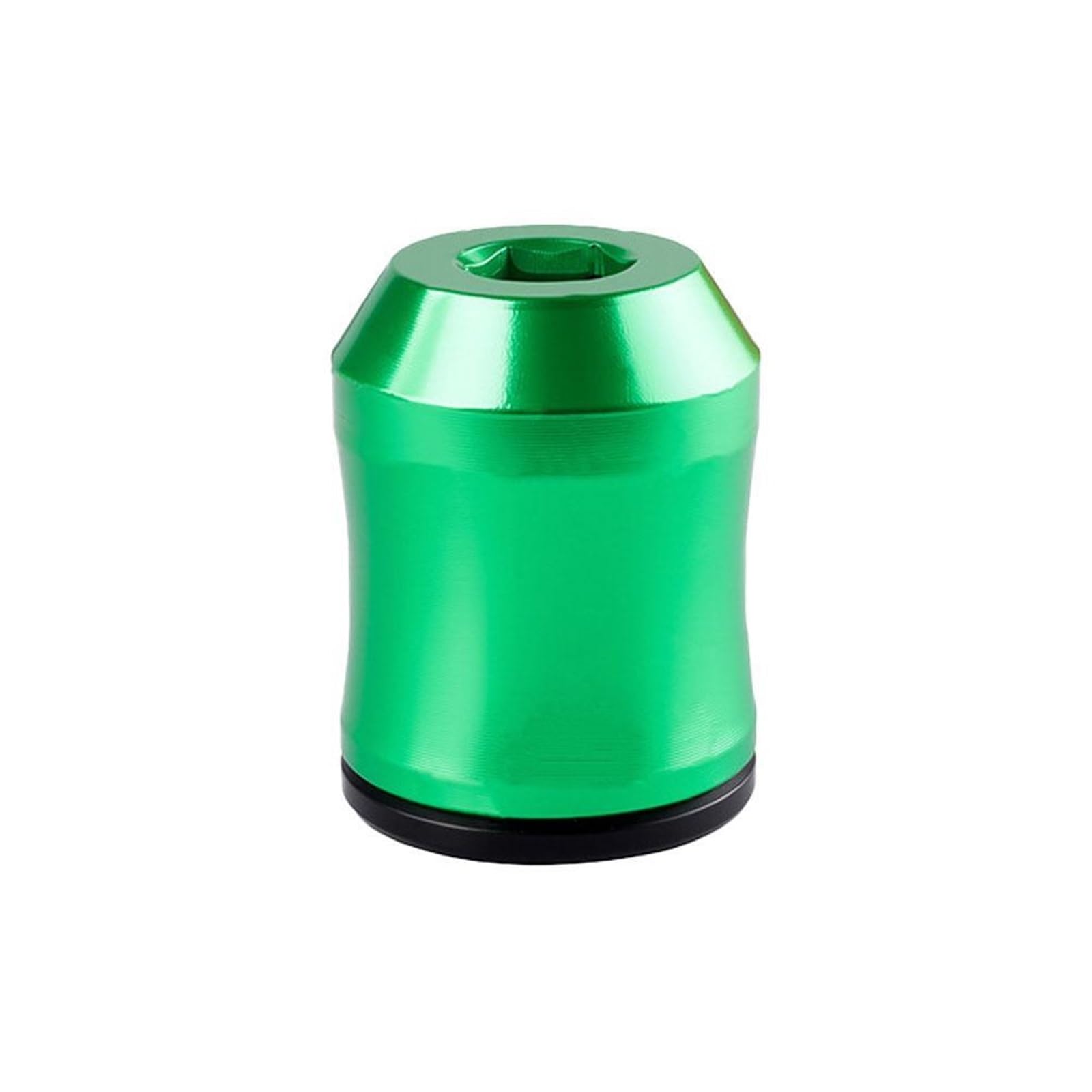 Bigbibi Green 3Pcs Magnetic Ring Screwdriver Bit Magnetizer - Durable Aluminum Alloy Tool For 6.35Mm Hex Shank Drill Bits(Green)