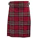 Produktbild Tartanista - Herren Kilts mit 61 cm (24) Länge - hochwertig - Royal Stewart - Taille (Nabelhöhe): 127cm (50), Länge: 61cm (24)