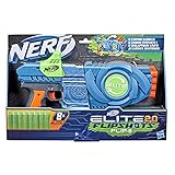 ACTIONREICHE BATTLES: Der Nerf Elite 2.0 Flipshots Flip-8 Blaster hat 8 Läufe, von denen 4 nach vorne und 4 nach hinten zeigen. Die Fans können aus den 4 vorderen Läufen feuern und dann die nach hinten zeigenden Läufe vorklappen und weiterfeuern