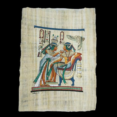 Papiro egipcio original de Tutankamón y Ankhesenamón, un regalo de historia 2