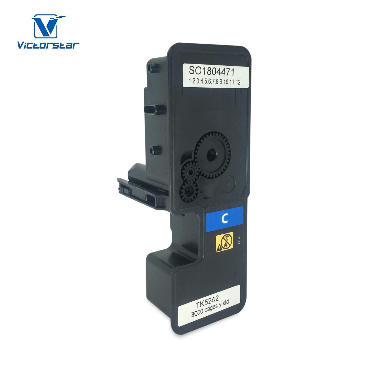 【完全新品】TEATORA CARTRIDGE CAP VICTORSTAR @ Compatible Toner Cartridge TK5242 TK-5242 for Kyocera