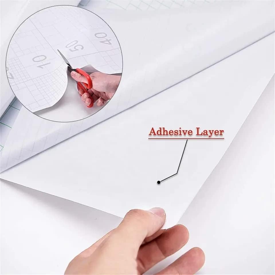 Image of SARVATRAY Self-Adhesive Wallpaper, Oil Proof Heat Resistant Stickers for Kitchen Wall, Vinyl Sheet 1.5 X 9.5 SQ FT (3 M Butter Fly WS)