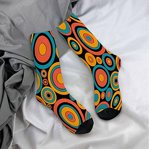 Image of Pehede Socks Mens Fun Dress Socks for Women Funny Novelty Crazy Design Socks