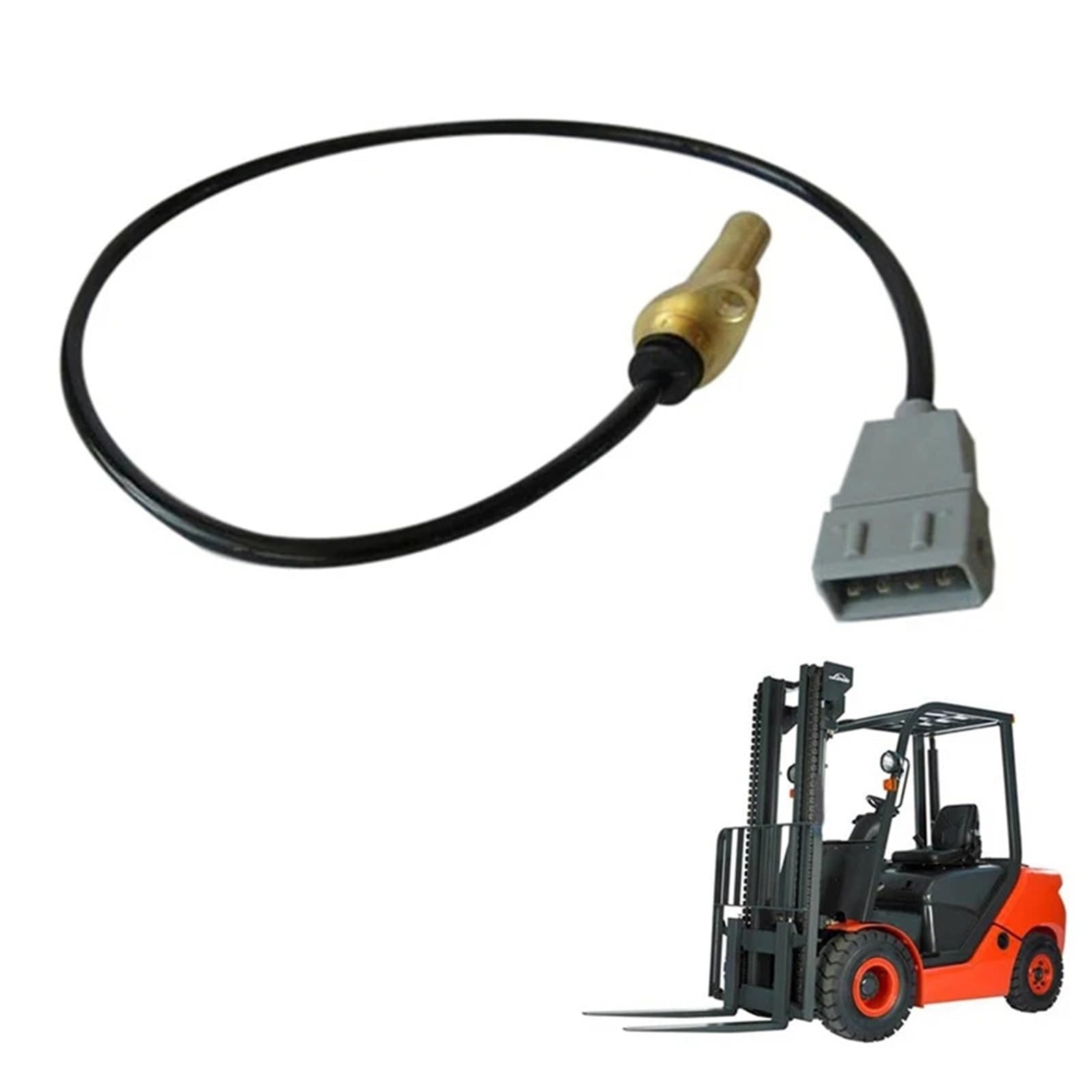 Car Speed Sensor Universal Fit For Czujnik prędkości o długości 45 mm 7917415537 pasujący do wózków widłowych Linde Electric E16/E20/T20/T30/E40/E50/H40/H50