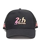60% polyester, 40% coton Kappa Casquette Esemy 24H Le Mans Noir/Orange