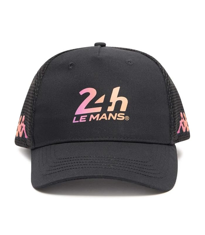 Casquette Kappa Esemy 24H Le Mans Noir/Orange - Édition Collector Course
