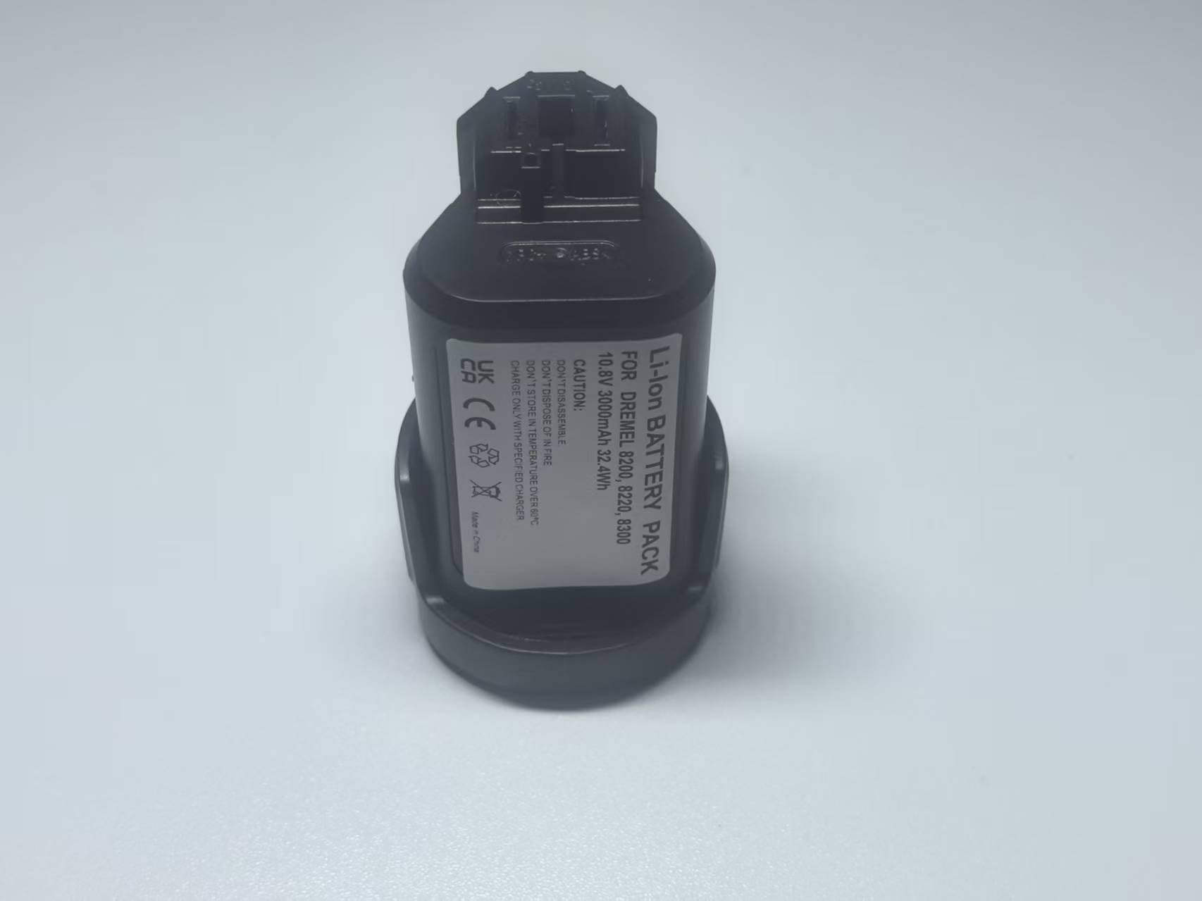 Batería de repuesto de iones de litio de 10,8 V y 3000 mAh para Dremel 8200 8220 8300