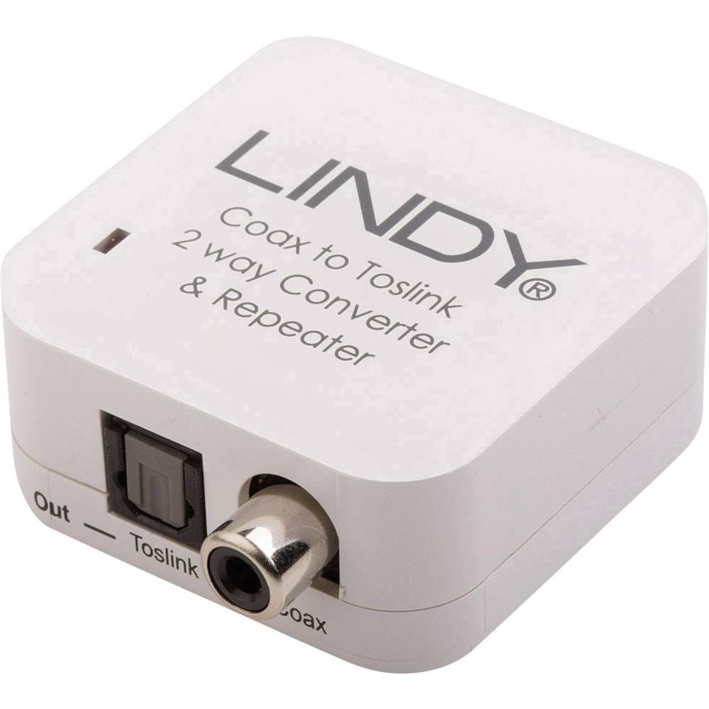 LINDY SPDIF Cyfrowy konwerter audio Toslink