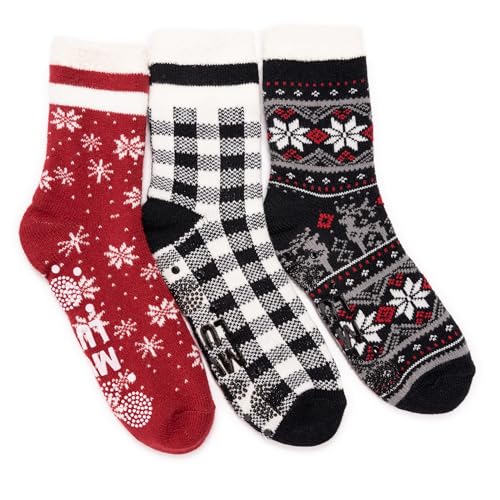 MUK LUKS Women's 3pk 2 Layer Ankle Sock3