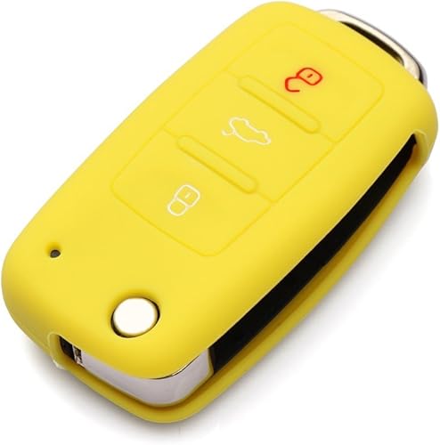 Miniatura 5 de 9 moon Silicone Remote Flip Key FOB Silicone Case Cover for VW Volkswagen New