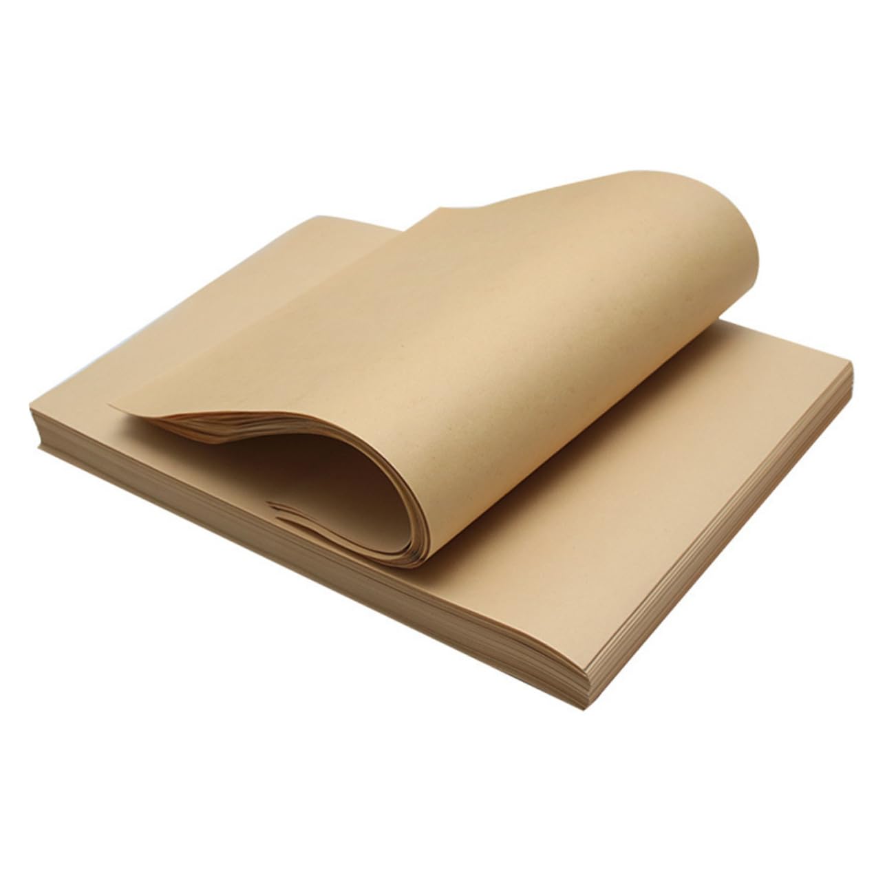 SHOWERORO Papel Para Envolver Alimentos 29x29 Cm 70 g Hojas Resistentes De Alta Densidad Papel Sándwich y Queso Para Cocina y Catering 300 Unidades Uso Alimentario Desechable