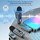 dralud 2 Lavalier Mikrofon für iPhone Handy/Computer, Mikrofon Handy mit Geräuschunterdrückung für USB-C Android, Ansteckmikrofon mit Magnetisches für YouTube, Podcast, Facebook, Vlogging