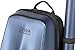 GEWA Space Bag Blue with Bow Case - Violin Case/Backpack for 4/4 - 3/4 Violins - Polycarbonate Outer Cover - Ergonomic Back - Accessory Compartments