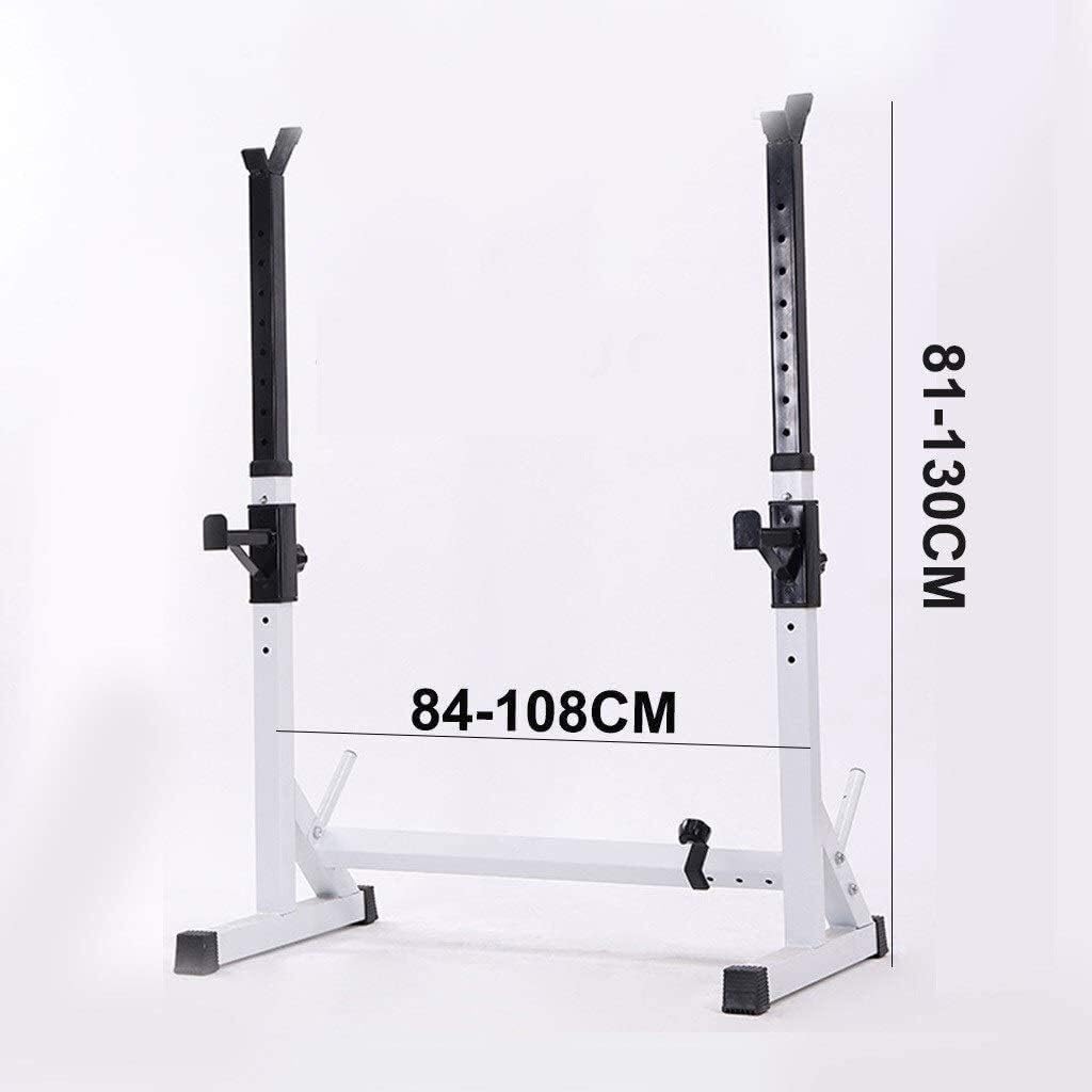 Weightlifting Commercial Bench Press Home Squat Rack Adjustable Bench Press Rack Stable Barbell Rack Weight Training Equipment Indoor Fitness Equipment