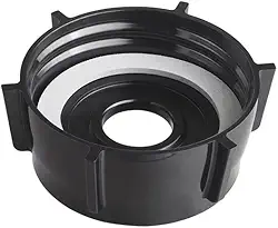 Base Plástica com Anel de Vedação para Liquidificadores Oster, Preto, 004902-011-013