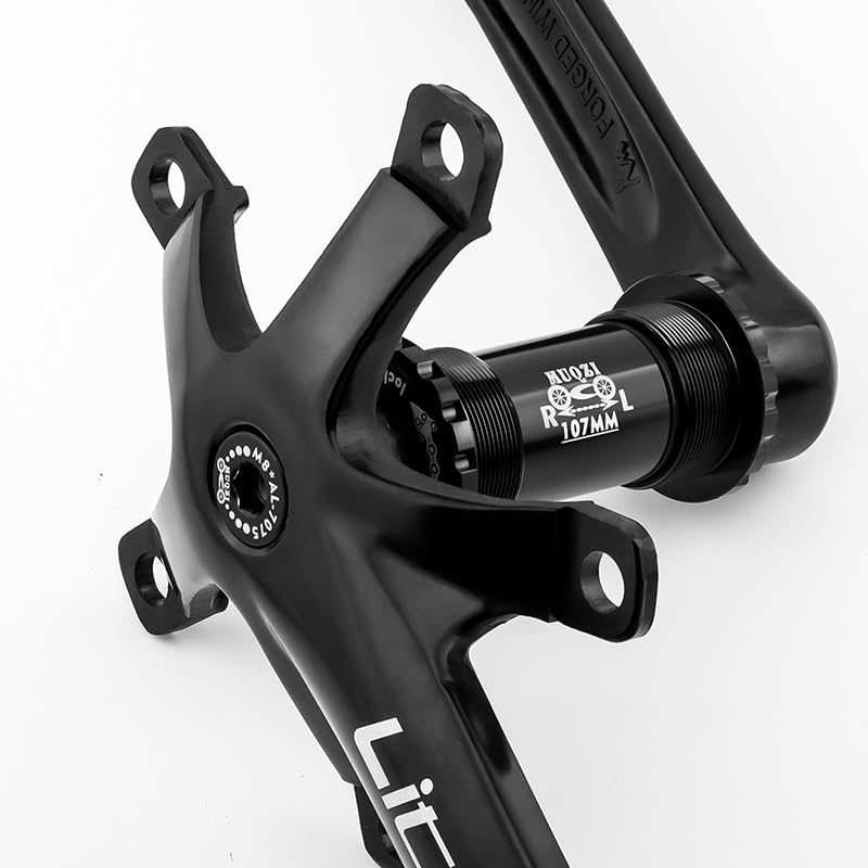 Movimento Centrale Per Bici Montagna - Innenlager BB51/BB52 Compatibile Shimano/SRAM (68-73mm, Nero) - Foto 9