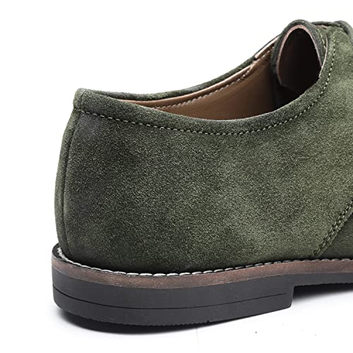 Image of LOUIS STITCH Italian Suede Leather Shoes Laceup British Style Handcrafted Casual Shoe for Men (SXSUPL)