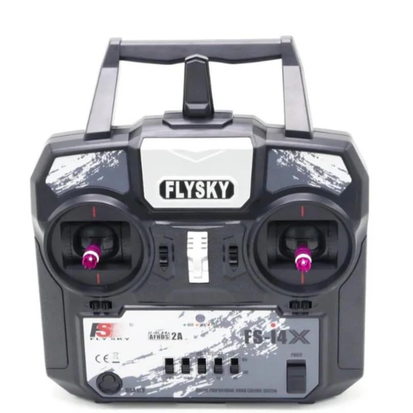 Image of Robocraze FlySky FS-i4X 2.4GHz 4CH AFHDS R /C Transmitter with FS-A6 Receiver