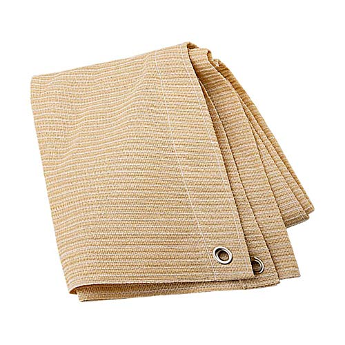 DUCCM 85% Sunblock Shade Net Cloth Fabric Sun Block, Pergola Cover Canopy with Grommets for Garden Plants Barn Kennel (Color : Black, Size : 3x3m/9x9ft)