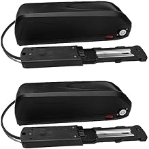 2X 48V Electric Bicycle Battery Case DIY Box with 5V USB Hold 65Pcs 18650 for E-Bike Mountain Bike