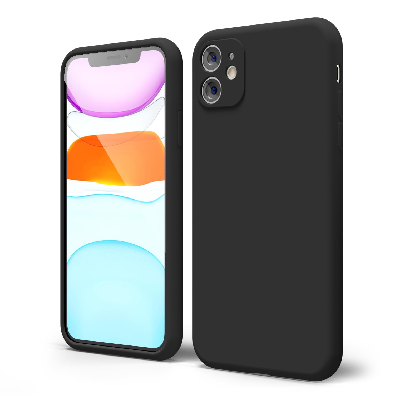 oakxco for iPhone 16 Pro Max Case Liquid Silicone, Soft Rubber Gel Elegant Aesthetic Basic Simple Cover, Cute Thin Slim TPU Matte Solid Color Plain Smooth Case for Women Girl, Light Pink — view 1083