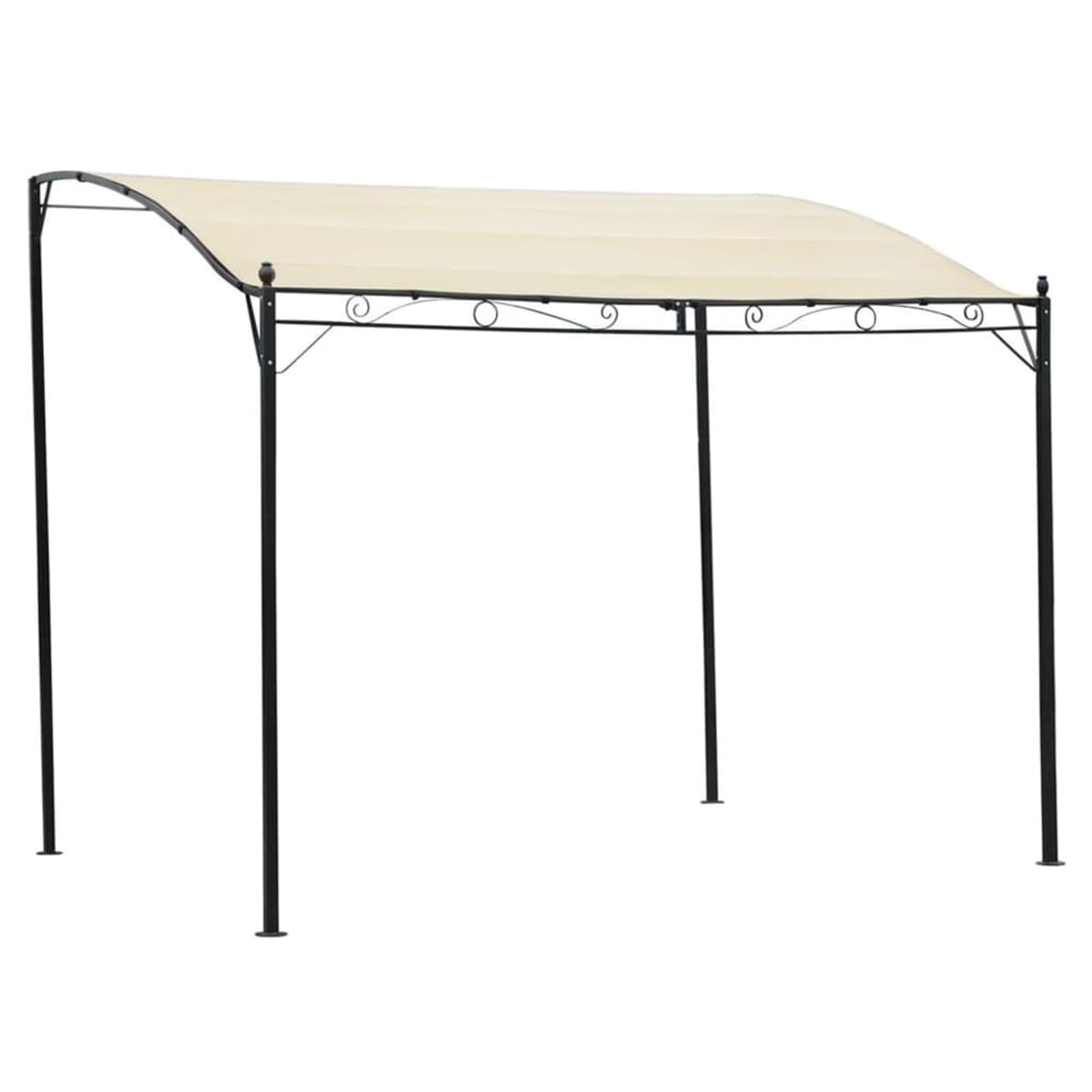 Pavillon, Gartenpavillon, Pop-Up Partyzelt, Festzelt, Pavillon, Garden Decoration, Canopy Tent, Lagerzelt, Stoff Cremeweiß
