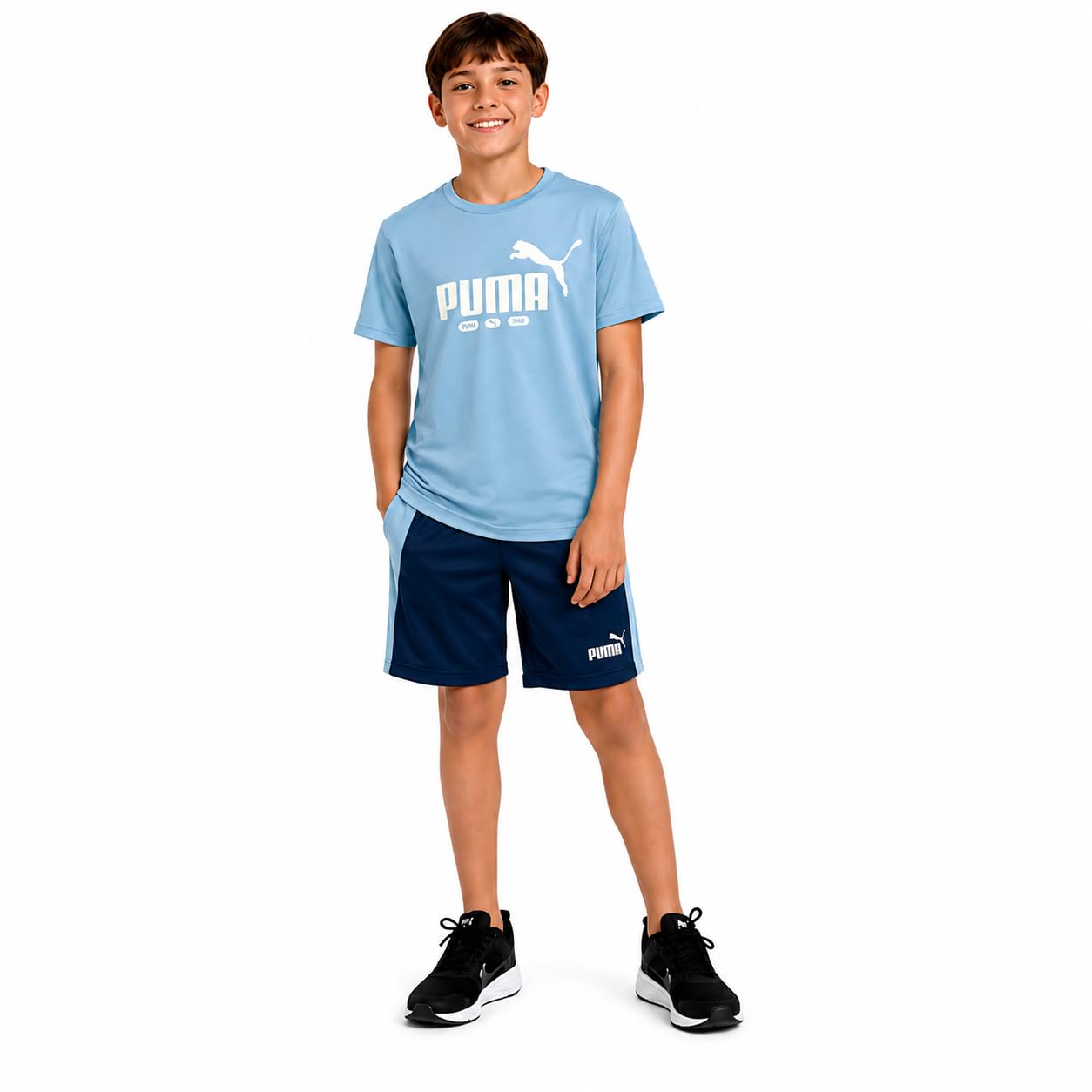 PUMA Boys Active Shorts Set